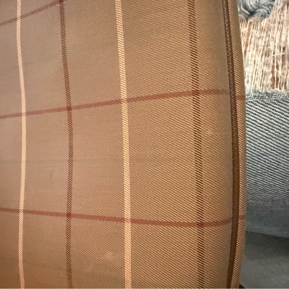 Vintage Burberrys Nova Check Canvas & Leather Clutch Bag Small Handbag - Picture 11 of 12